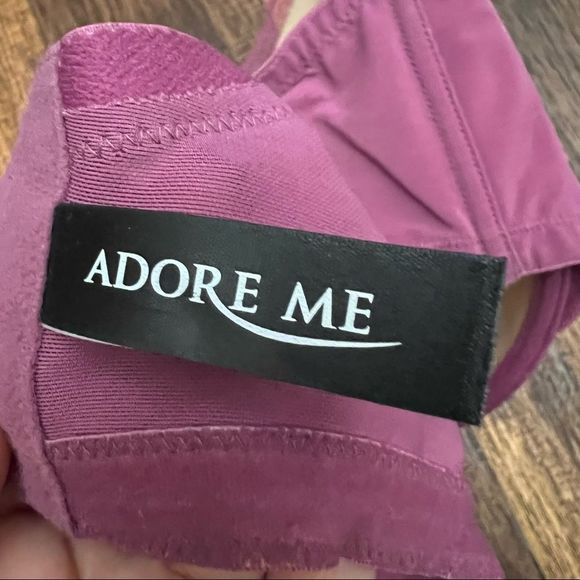 Adore Me Purple and Pink Bra - Picture 4 of 6
